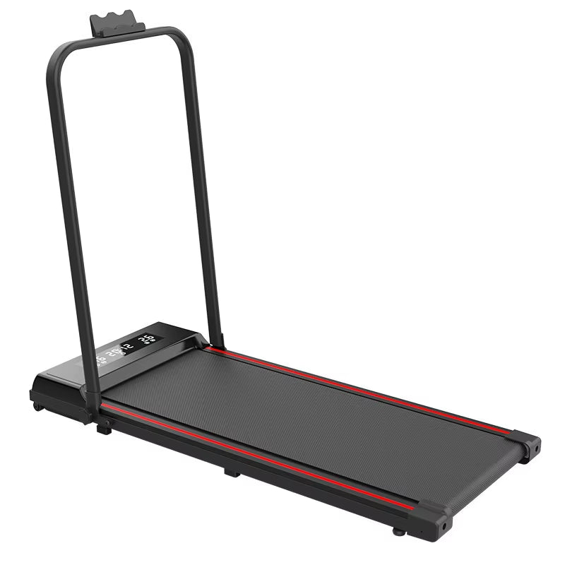Home Office Stores Away Easily ,Smart Folding Treadmill with Adaptive Speed Technology Foldable Walking Pad under Desk Treadmill