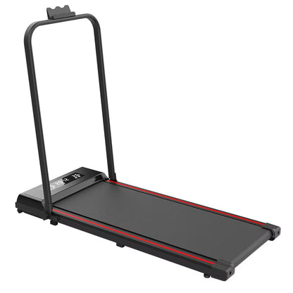 Home Office Stores Away Easily ,Smart Folding Treadmill with Adaptive Speed Technology Foldable Walking Pad under Desk Treadmill